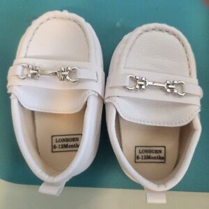 Cute White Baby Loafers